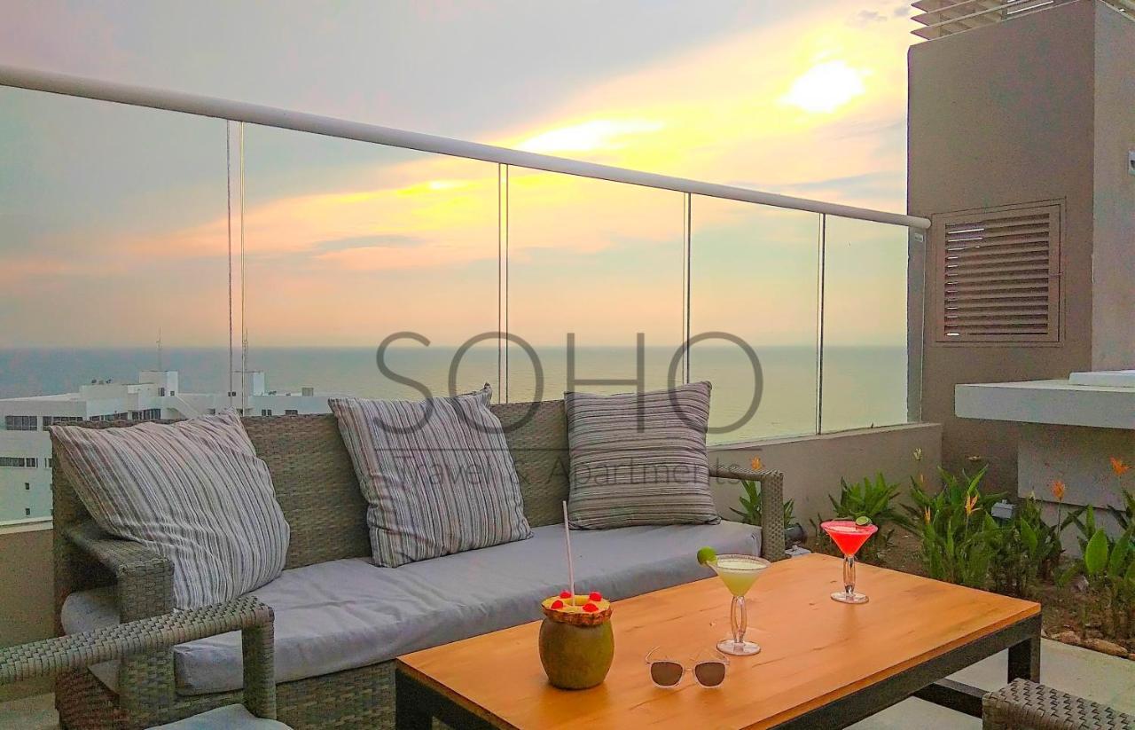 Apartamentos Reserva Del Mar - Frente Al Mar By Soho 圣玛尔塔 外观 照片