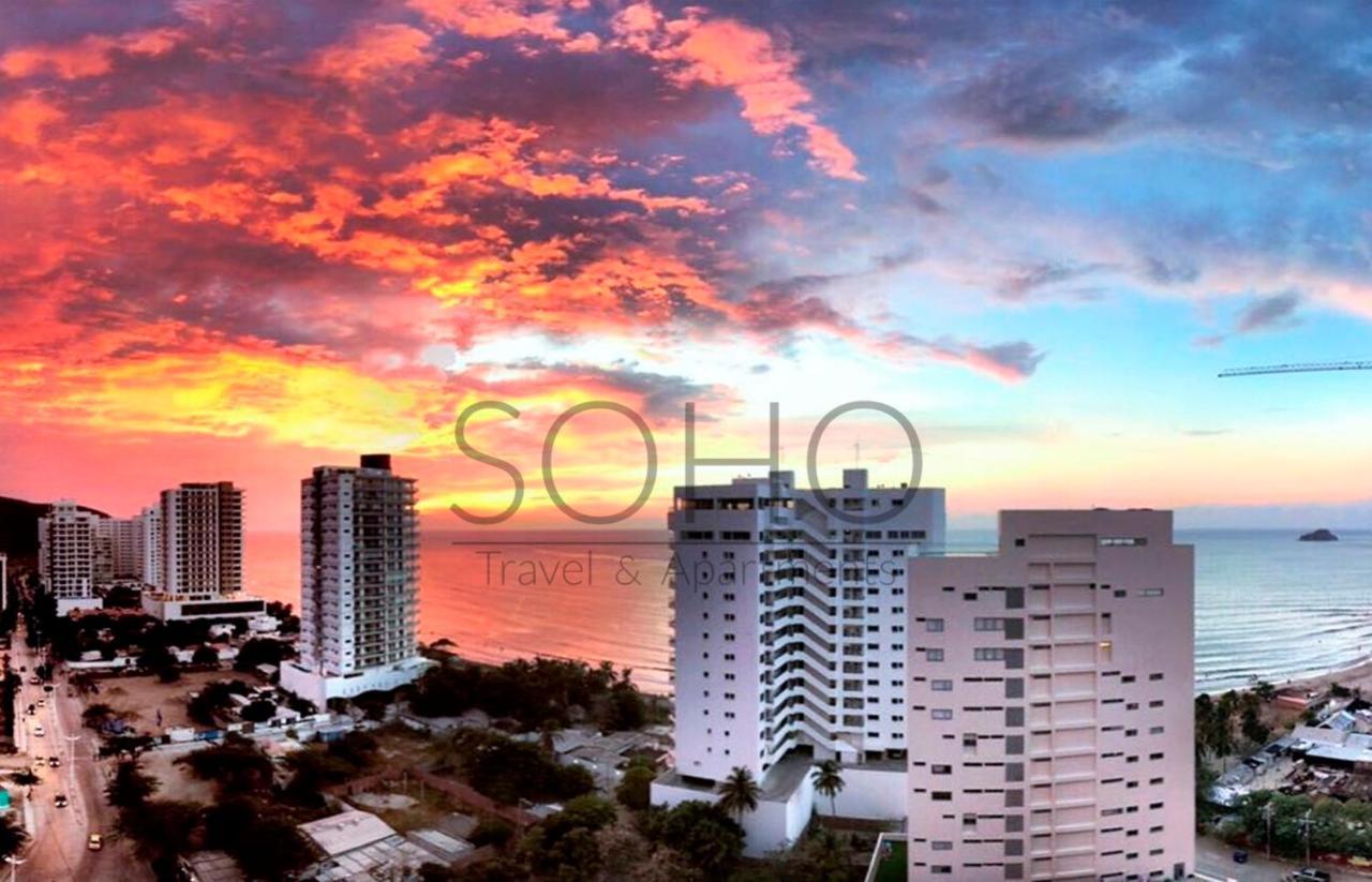 Apartamentos Reserva Del Mar - Frente Al Mar By Soho 圣玛尔塔 外观 照片