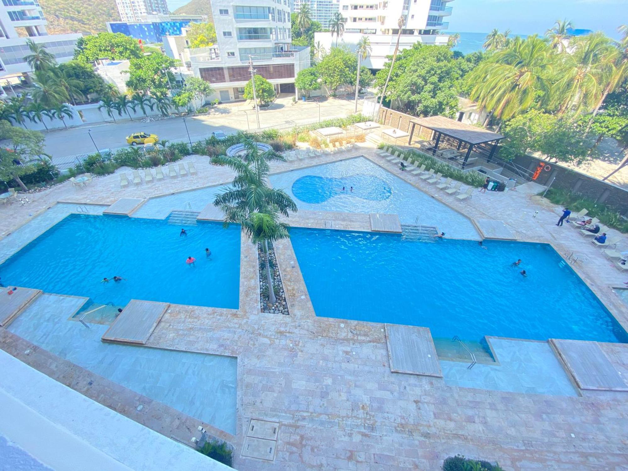 Apartamentos Reserva Del Mar - Frente Al Mar By Soho 圣玛尔塔 外观 照片