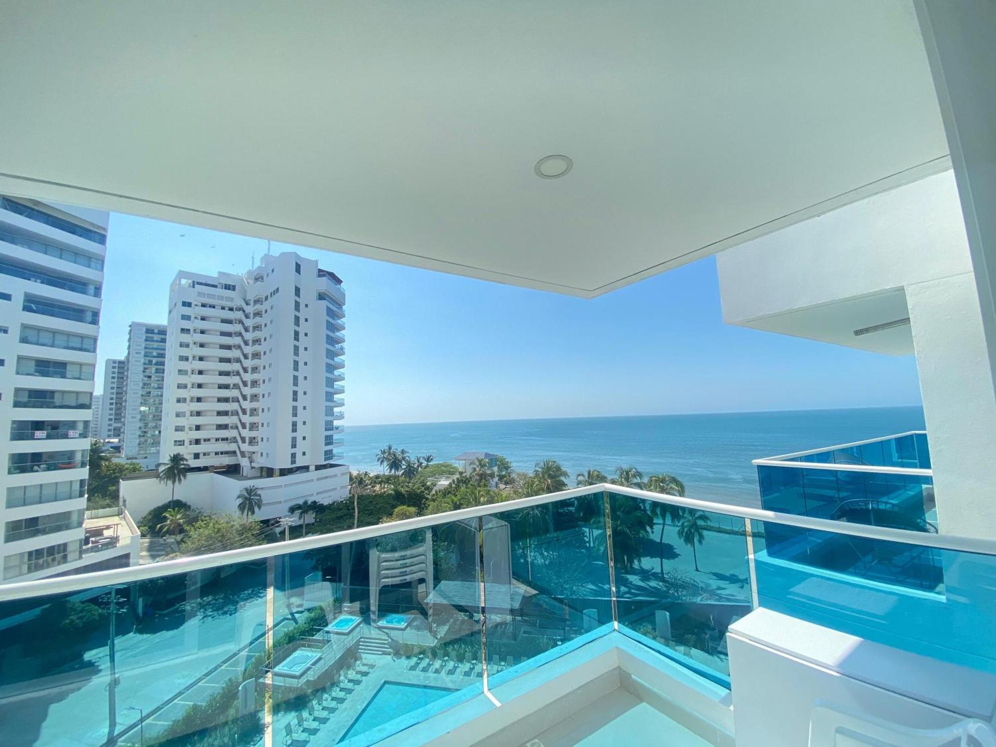 Apartamentos Reserva Del Mar - Frente Al Mar By Soho 圣玛尔塔 客房 照片