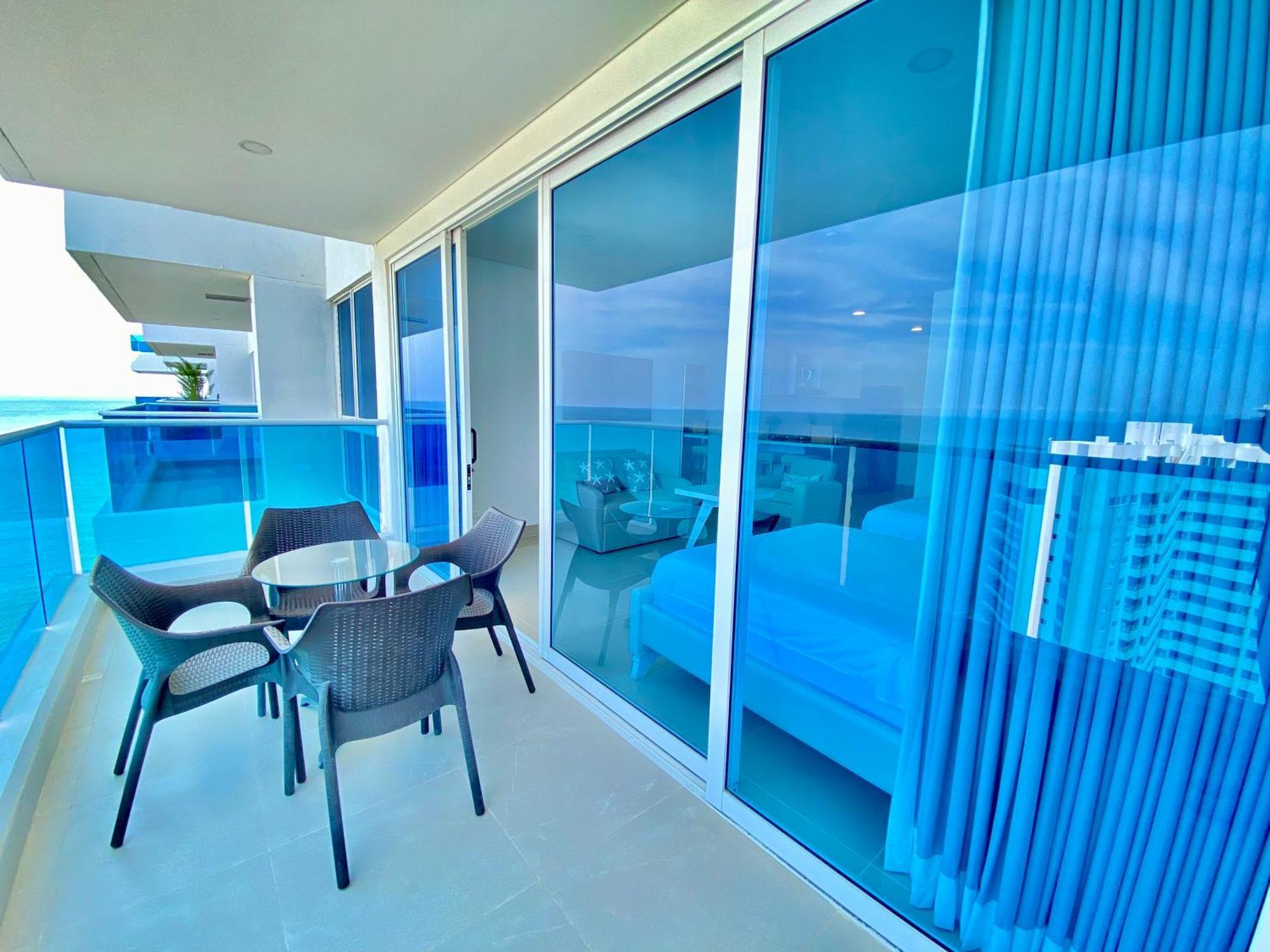 Apartamentos Reserva Del Mar - Frente Al Mar By Soho 圣玛尔塔 客房 照片
