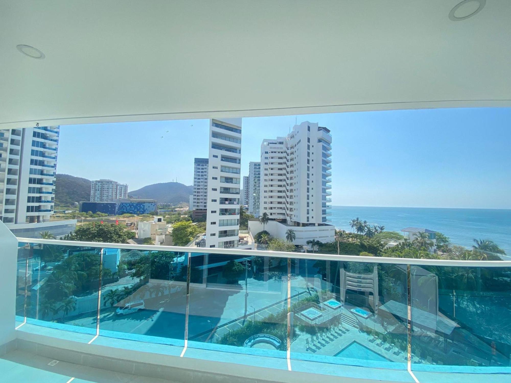 Apartamentos Reserva Del Mar - Frente Al Mar By Soho 圣玛尔塔 客房 照片