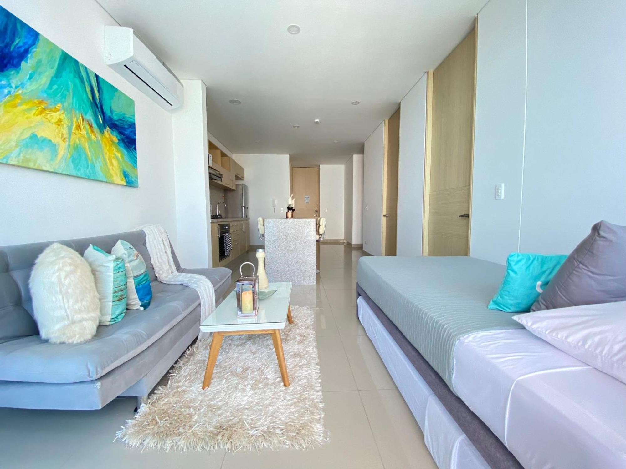 Apartamentos Reserva Del Mar - Frente Al Mar By Soho 圣玛尔塔 客房 照片