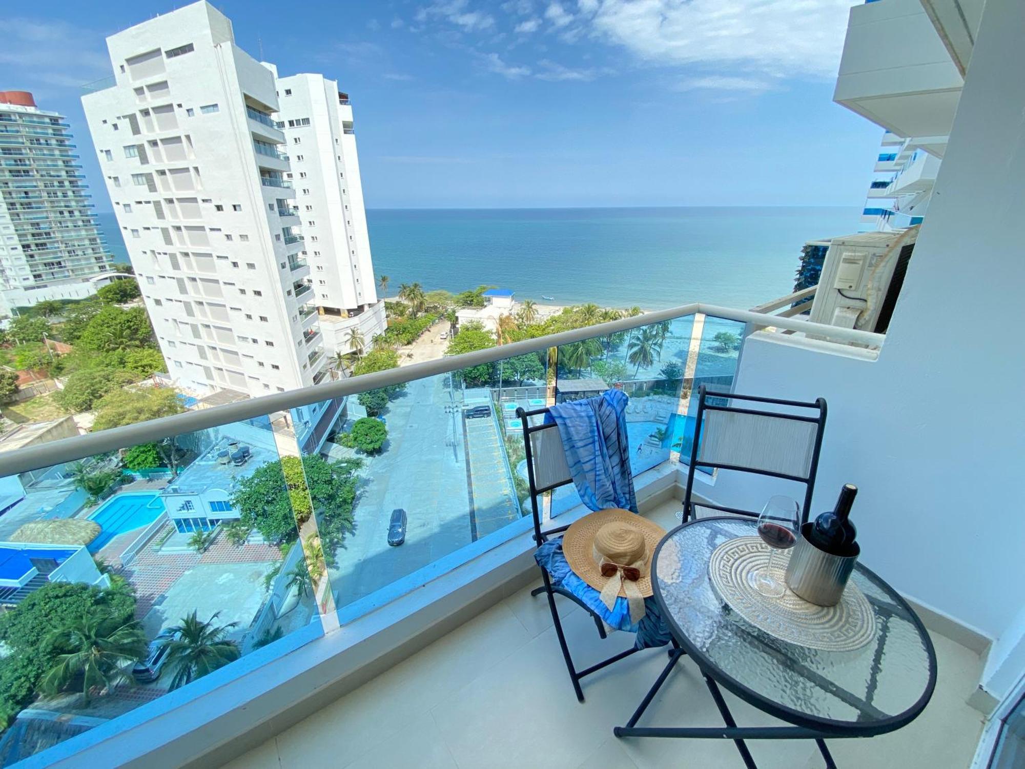 Apartamentos Reserva Del Mar - Frente Al Mar By Soho 圣玛尔塔 客房 照片